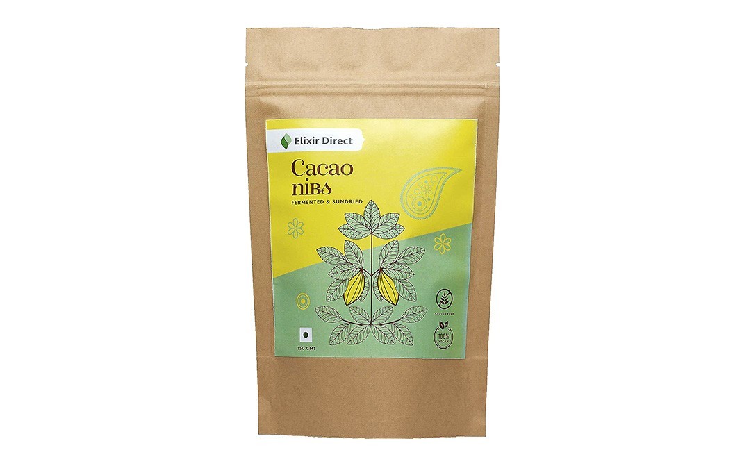 Elixir Direct Cacao Nibs    Pack  150 grams